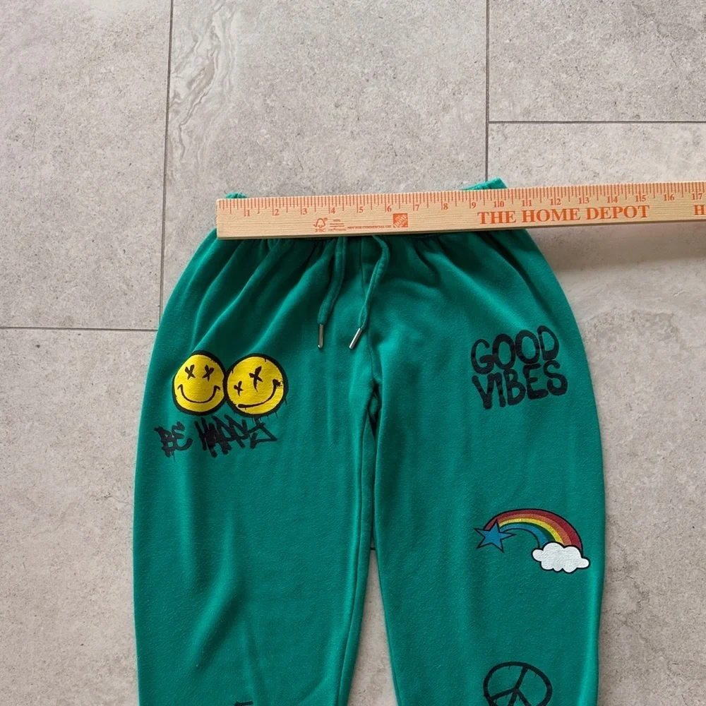Flowers by Zoe Green Good Vibes Sweat suit set  sz 6x